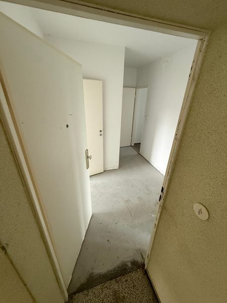 Eingang & Flur nach der Räumung – besenrein